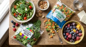 Colourful fruits and vegetables for healthy eating habits for women