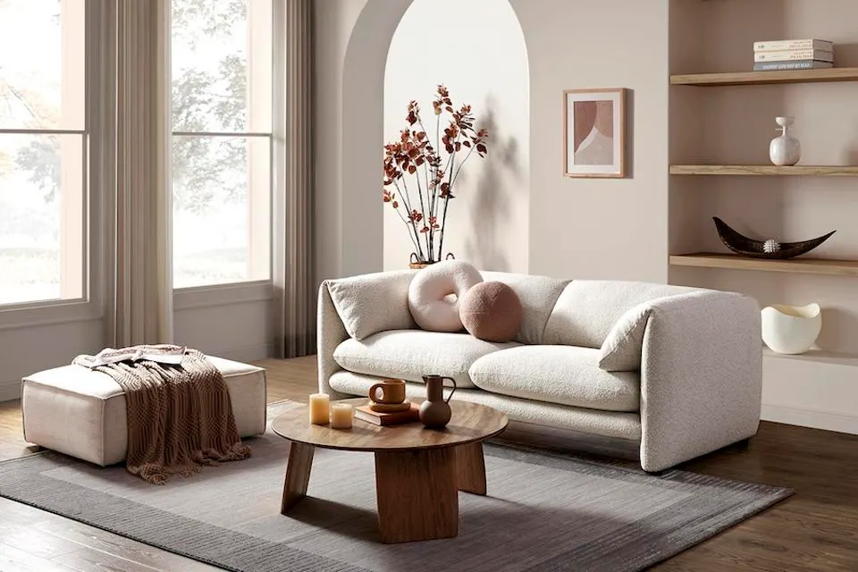 Stylish and affordable Castlery furniture in a modern living room setting.