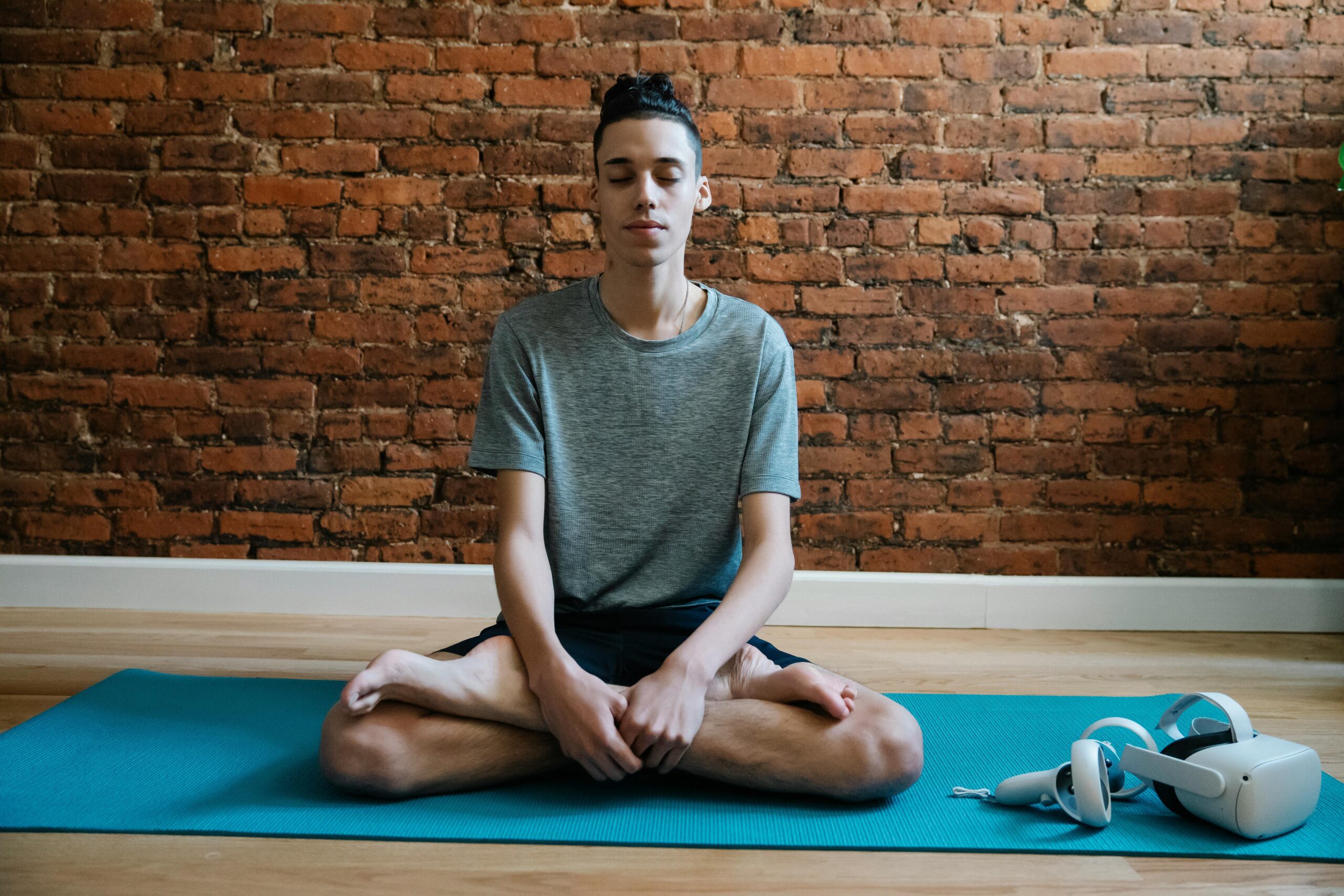 A person practicing mindfulness or journaling to Boost Mental Health and resilience in daily life.