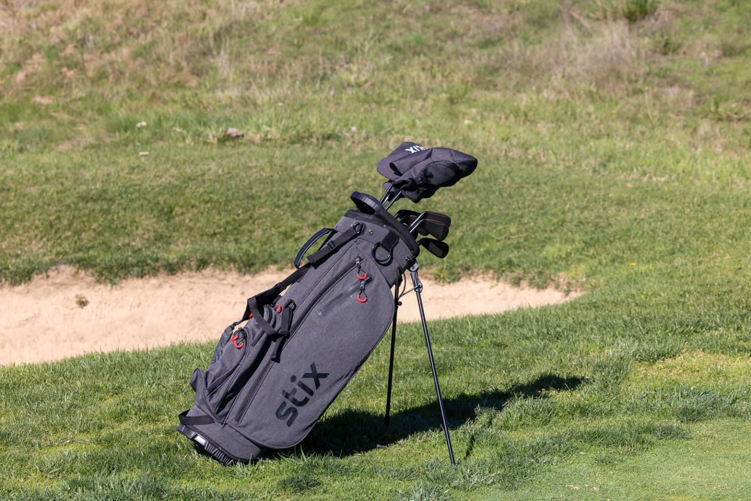 Stix Golf clubs set showcasing high-performance, sleek design, and affordability.