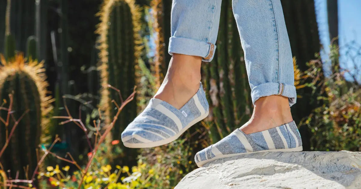 TOMS shoes review showcasing comfort, style, and sustainable materials.