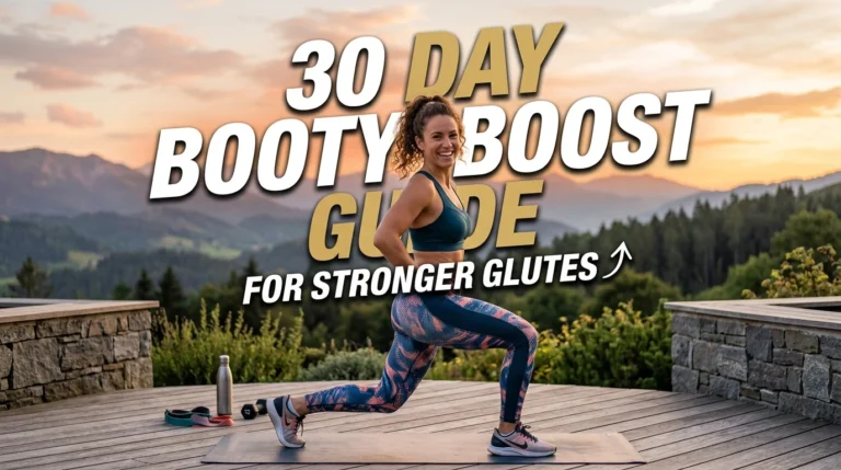 30 Day Booty Boost Guide For Stronger Glutes